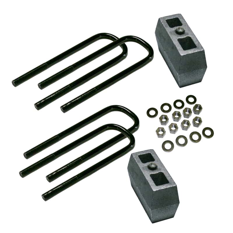 Superlift — Superlift 11-16 Ford F-250 SuperDuty w/o Factory Overloads 3in Rear Block Kit
Leaf Spring Block - view 1