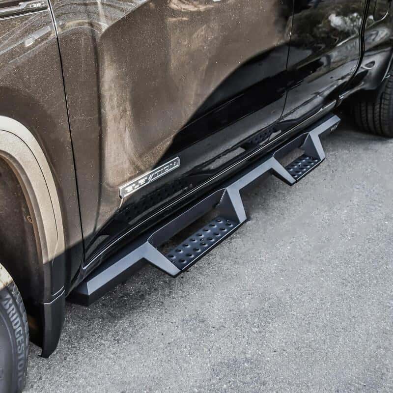 Westin — Westin 19-20 Chevrolet Silverado / GMC Sierra 1500 Double Cab HDX Drop Nerf Step Bars - Textured Blk
Nerf/Step Bar - view 5
