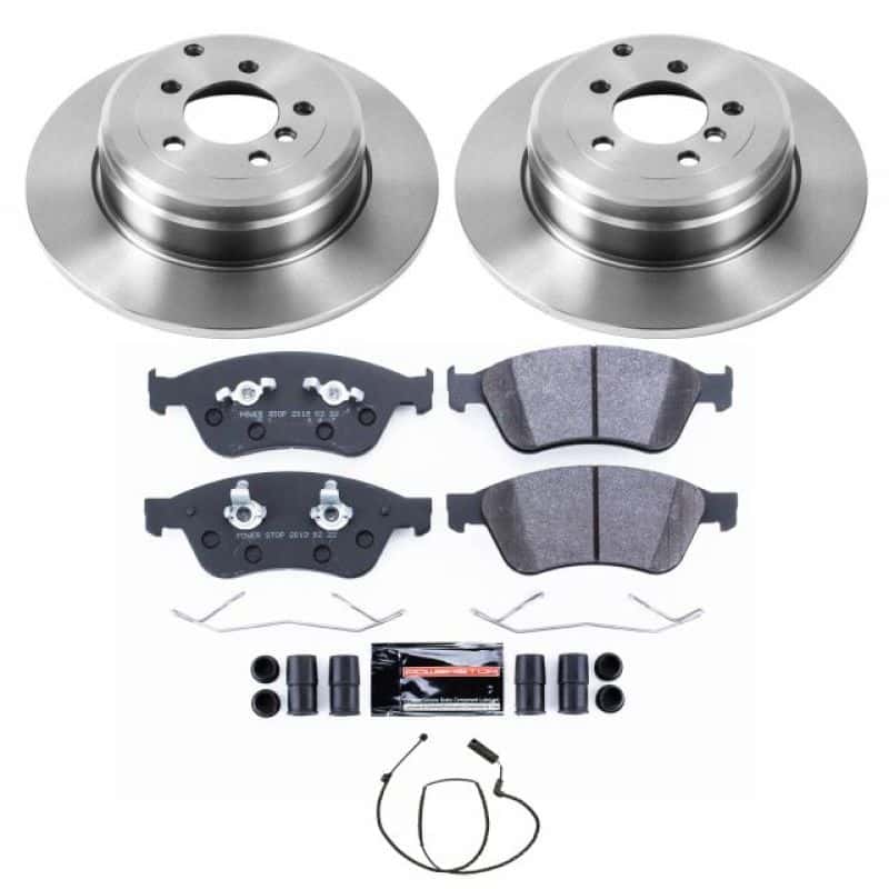 PowerStop — Power Stop 03-05 Land Rover Range Rover Rear Track Day SPEC Brake Kit - view 1