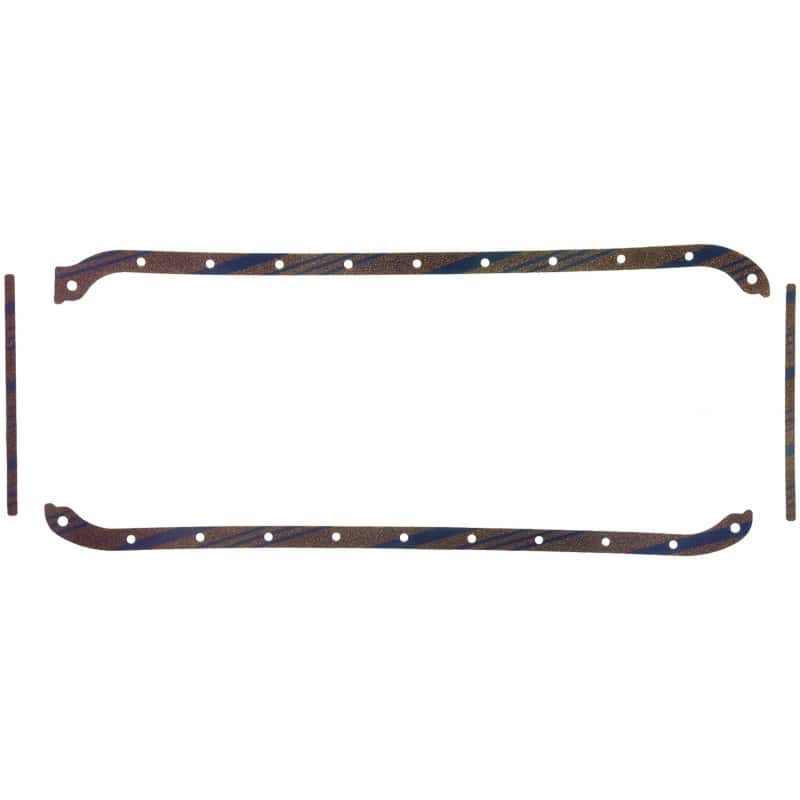 Fel-Pro — Fel-Pro OS 5041 C Engine Oil Pan Gasket Set Blue Stripe cork-rubber - view 1