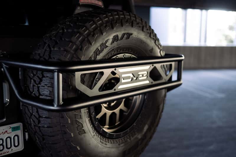 DV8 Offroad — DV8 Offroad 21-23 Ford Bronco Spare Tire Guard & Accessory Mount - view 2