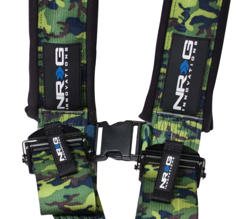 NRG — NRG SFI 16.1 5pt 3in. Seat Belt Harness/ Latch Link - Camo - view 4
