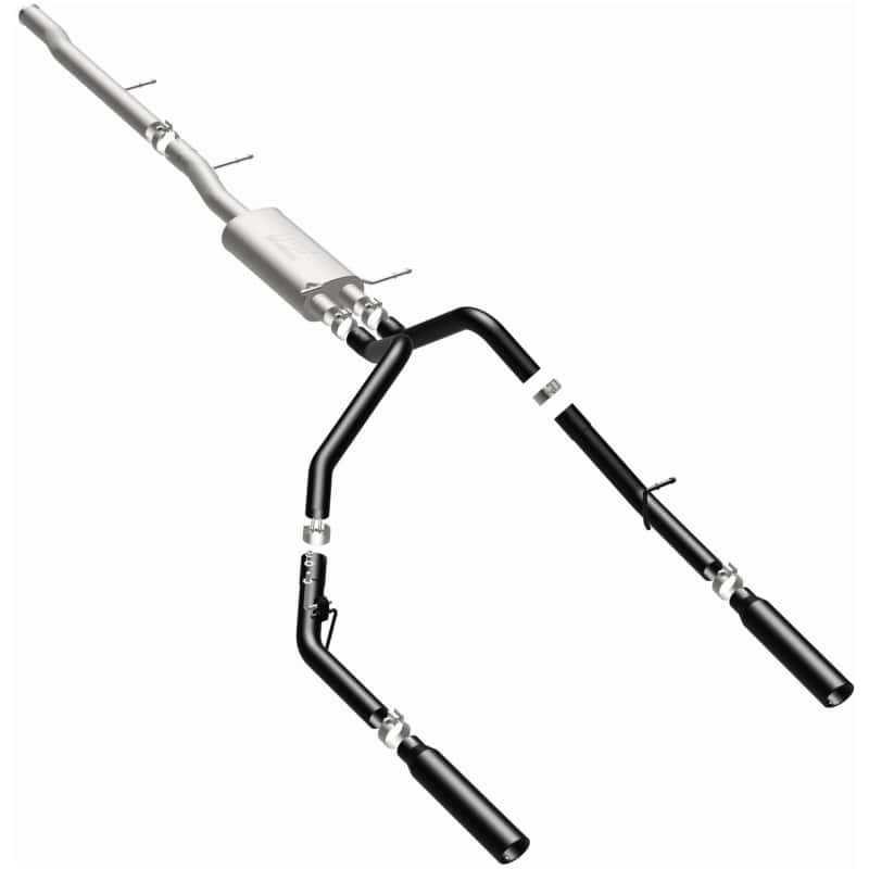 Magnaflow — MagnaFlow SYS Cat-Back 3.5in Black Dual Split Rear Tips 10-13 Chevy Silverado / GMC Sierra 5.3L
Cat-Back - view 26