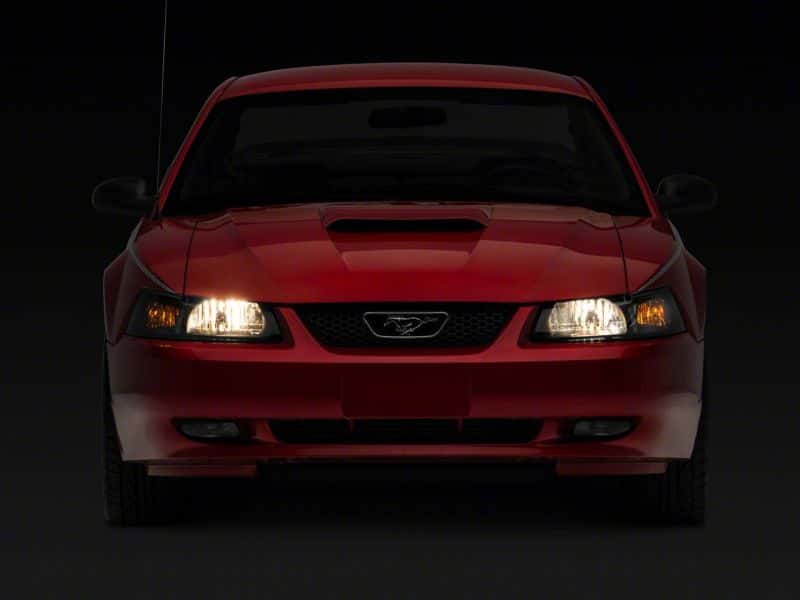 Raxiom — Raxiom 99-04 Ford Mustang Axial Series OEM Style Replacement Headlights- Blk Housing (Smoked Lens)
Headlights - view 7