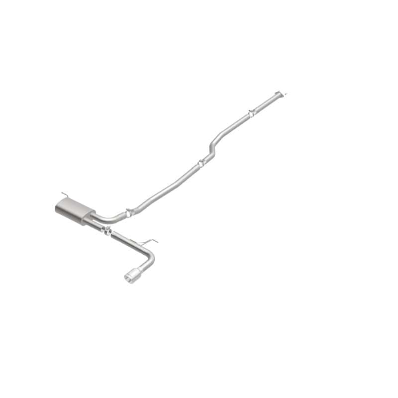 Magnaflow — MagnaFlow Cat Back, SS, 2.5in, Street, Single Straight Pass. Polished 4in Tip, 2015 Ford Fusion 2.5L
Cat-Back - view 25