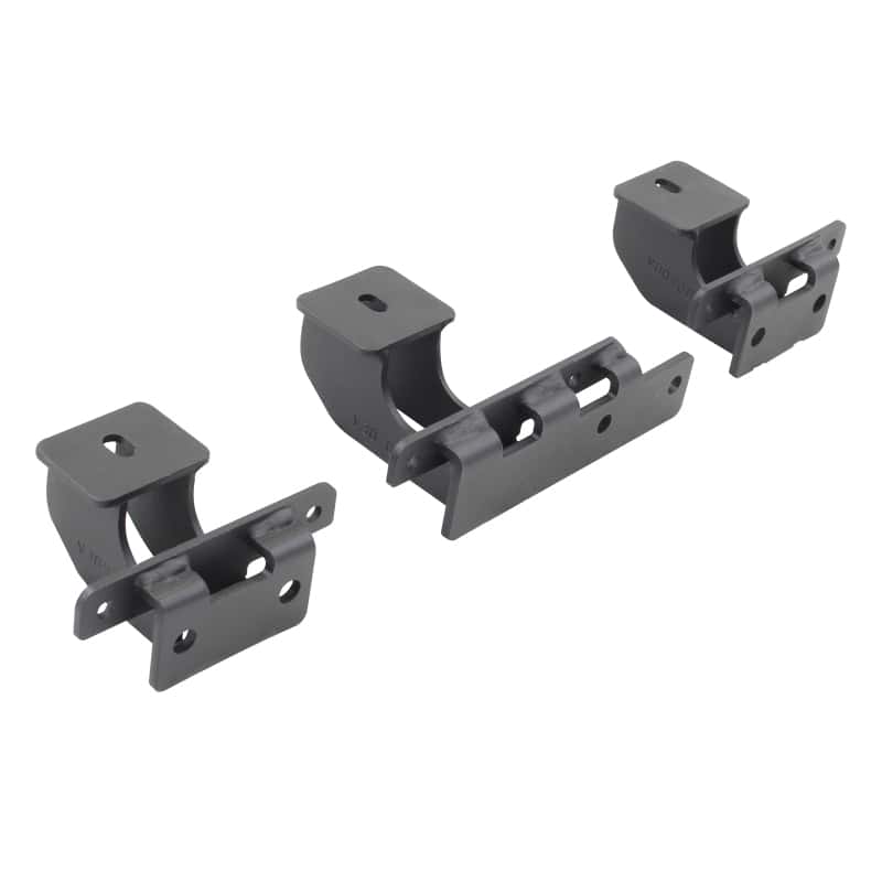 Go Rhino — Go Rhino 18-20 Jeep Wrangler JLU Brackets for Dominator Extreme SideSteps
Dominator Bkts - view 1
