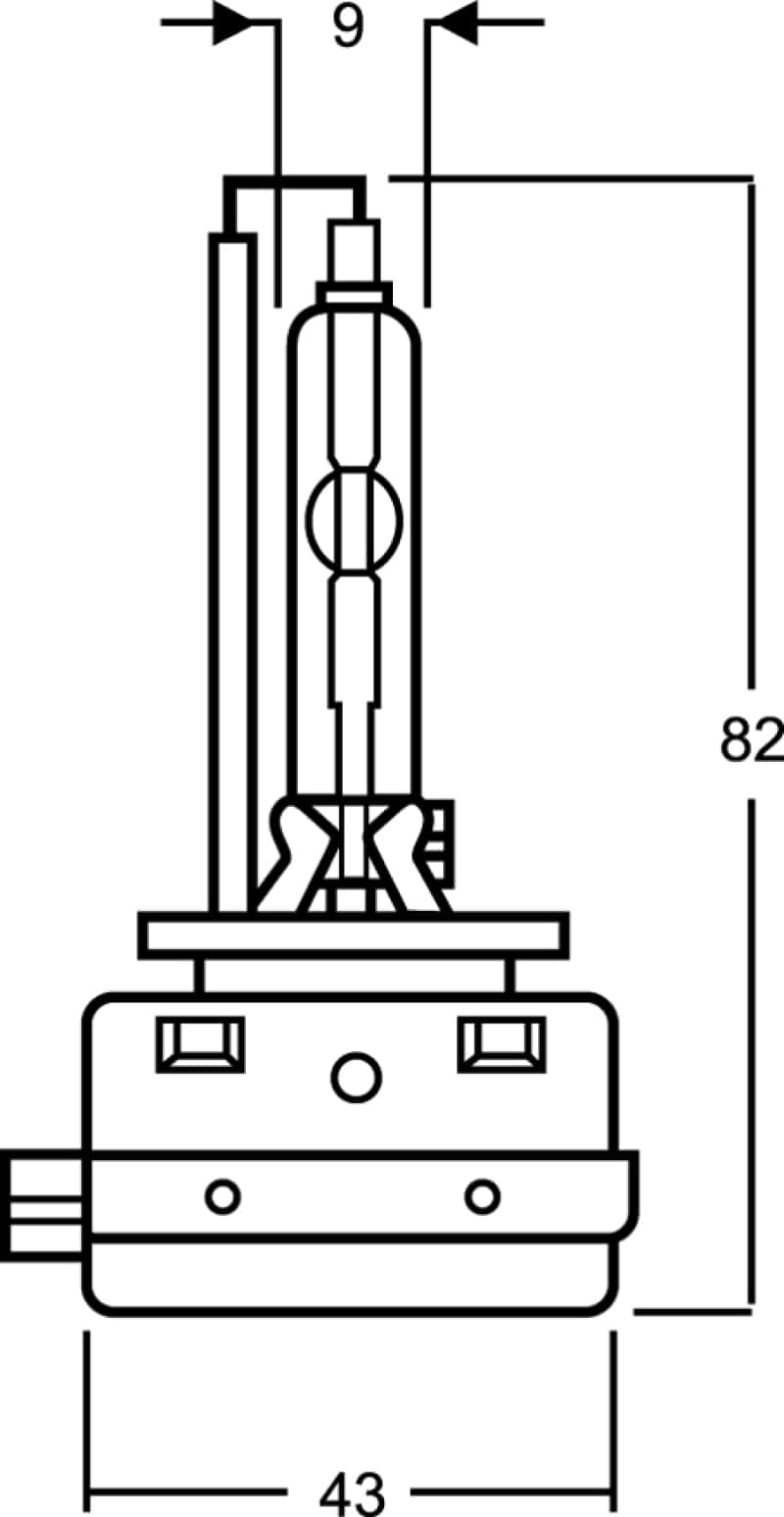 Hella — Hella HID Capsule D1S 12V 35W Bulb
BULB, HEADLight - view 12