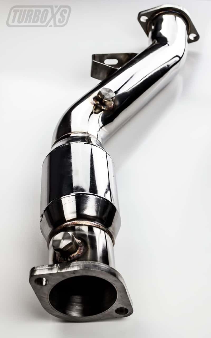Turbo XS — Turbo XS 02-07 WRX-STi  / 04-08 Forester XT High Flow Catalytic Converter Pipe
Exhaust Pipe - view 2