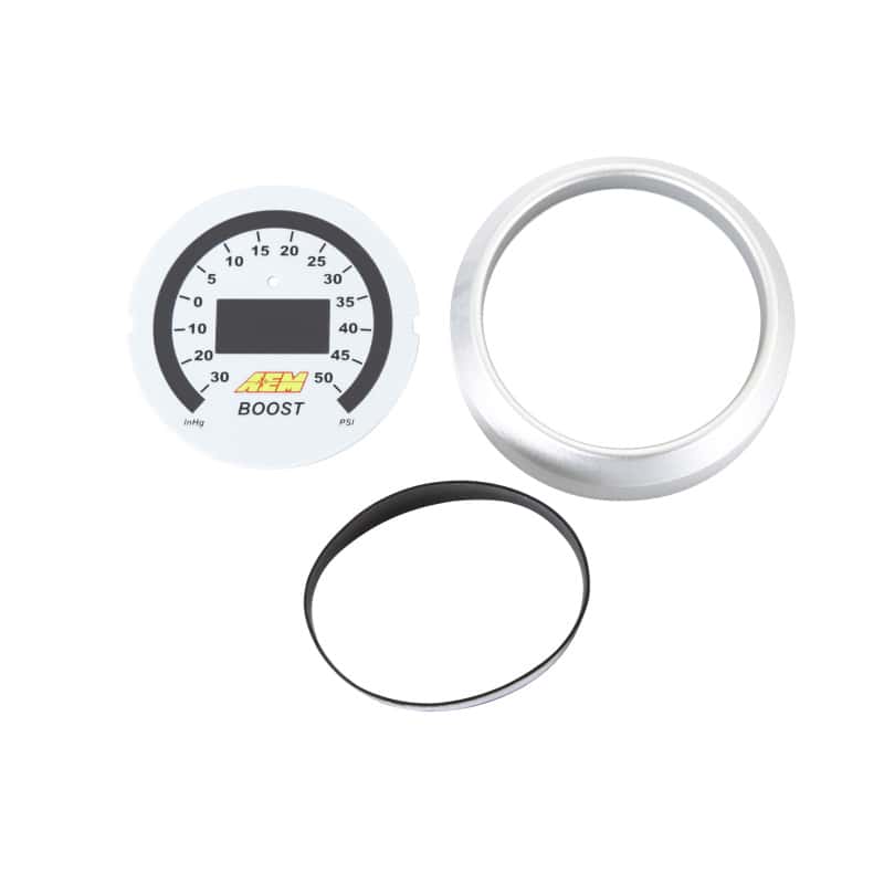 AEM — AEM 52mm Boost Digital Gauge -30-50psi
Classic Digital
Digital Gauge - view 6
