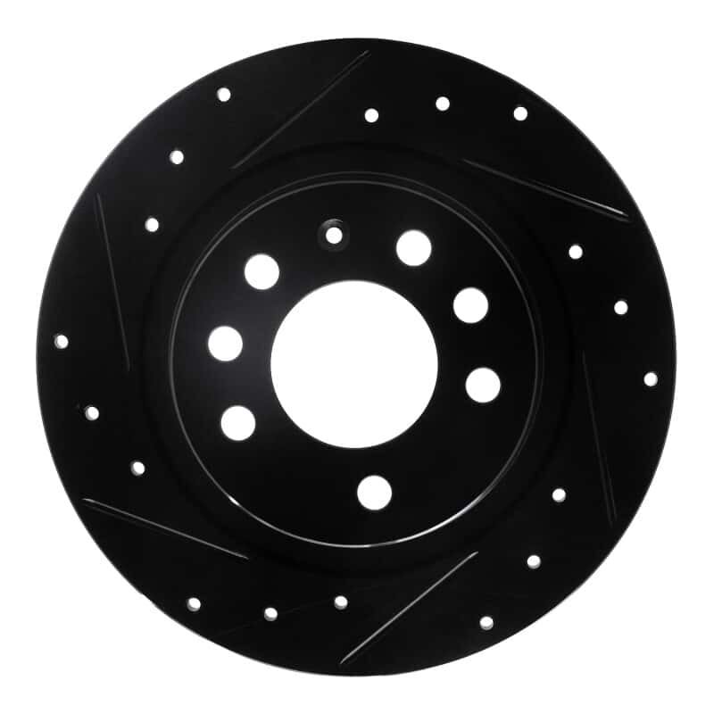 R1 Concepts — R1 85-92 Chevrolet Camaro Rear Left Drilled & Slotted Black Brake Rotor
R1 Brake Rotor Drill - view 1