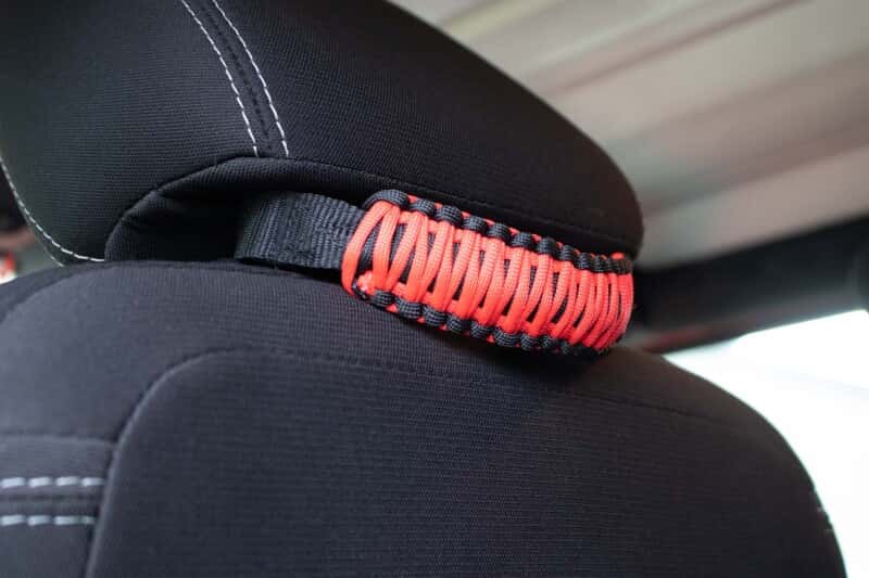 Fishbone Offroad — Fishbone Offroad Head Rest Paracord Grab Handles Red - view 6