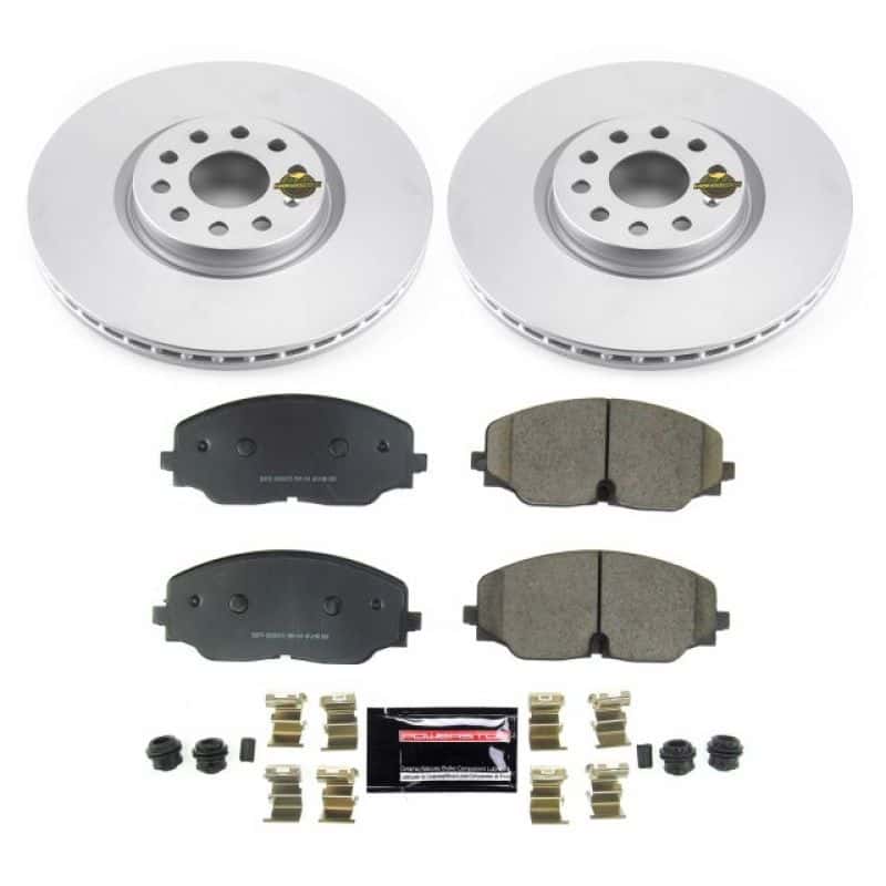 PowerStop — Power Stop 18-19 Volkswagen Atlas Front Z23 Evolution Sport Coated Brake Kit - view 1