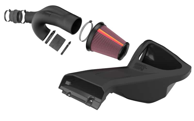 K&N Engineering — K&N 17-20 Ford F150/Raptor V6 3.5L NextGen Cold Air Intake
NextGen Cold Air Int - view 6