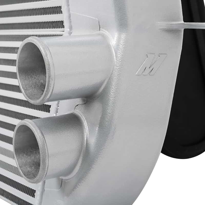 Mishimoto — Mishimoto 2011-2014 Ford F-150 EcoBoost Silver Intercooler w/ Black Pipes - view 5
