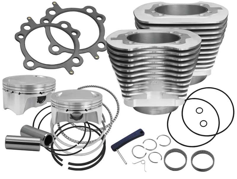 S&S Cycle — S&S Cycle 99-06 BT Models 100in Sidewinder Big Bore Kit - Silver - view 2