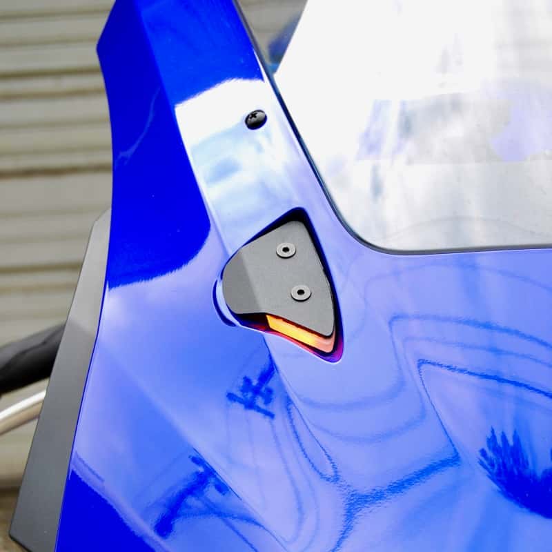New Rage Cycles — New Rage Cycles 25+ Yamaha R9 Mirror Block Off Turn Signals - view 3