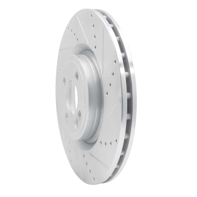 R1 Concepts — R1 13-13 Mini Cooper (Excl Clubman) Front Right Drilled & Slotted Silver Brake Rotor
R1 Brake Rotor Drill - view 2