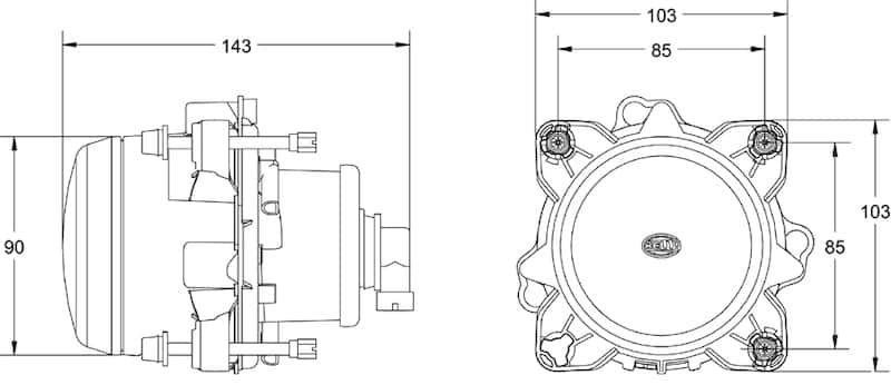Hella — Hella Insert/ Headlight 1B0 - view 4