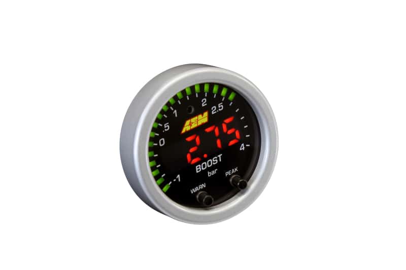 AEM — AEM X-Series Boost Pressure -30inHg 60psi Gauge Kit
X-Series Gauge
X-Series Boost - view 4