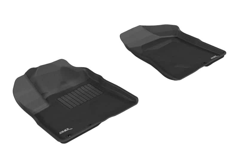 3D MAXpider — 3D MAXpider 2011-2013 Kia Sorento 7-Seats Kagu 1st Row Floormat - Black
Floor Mat Set - view 1