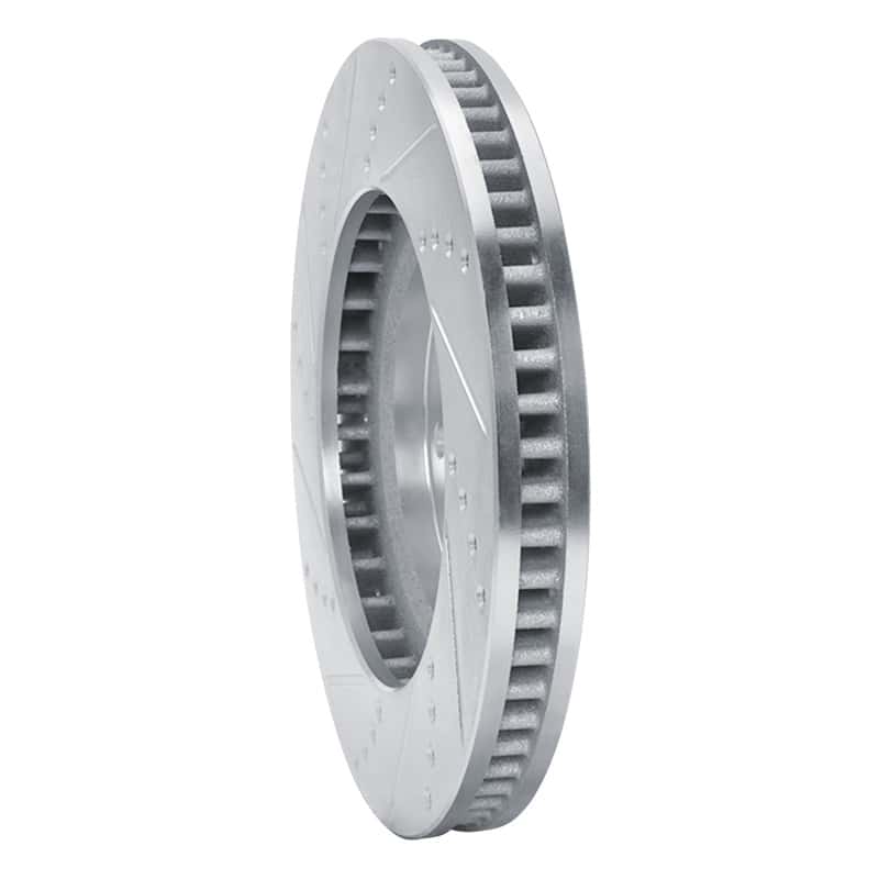 R1 Concepts — R1 03-07 Cadillac CTS Front Right Drilled & Slotted Silver Brake Rotor
R1 Brake Rotor Drill - view 4