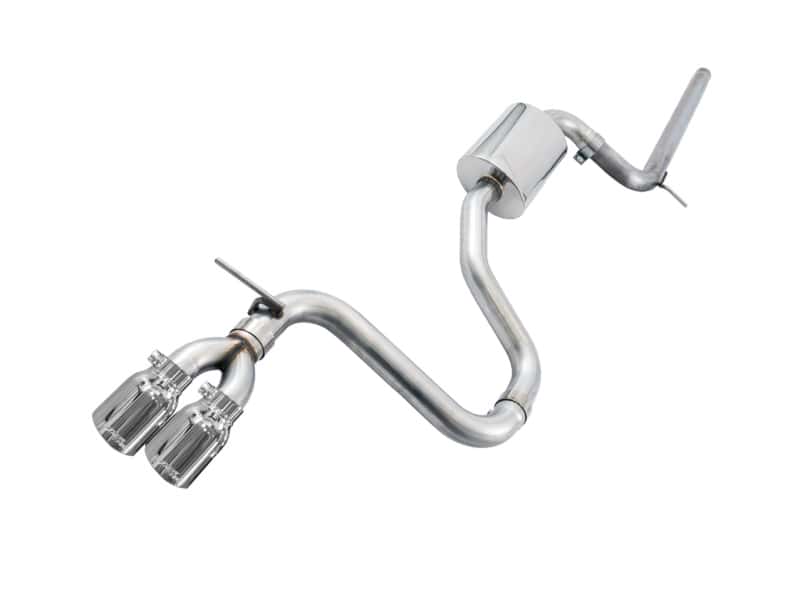 AWE Tuning — AWE Tuning VW MK7 Golf 1.8T Track Edition Exhaust w/Chrome Silver Tips (90mm)
Track Exhaust - view 1