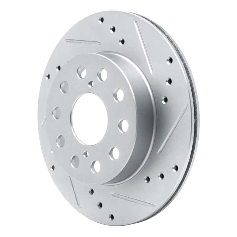 R1 Concepts — R1 91-95 Toyota MR2 Rear Right Drilled & Slotted Silver Brake Rotor
R1 Brake Rotor Drill - view 2