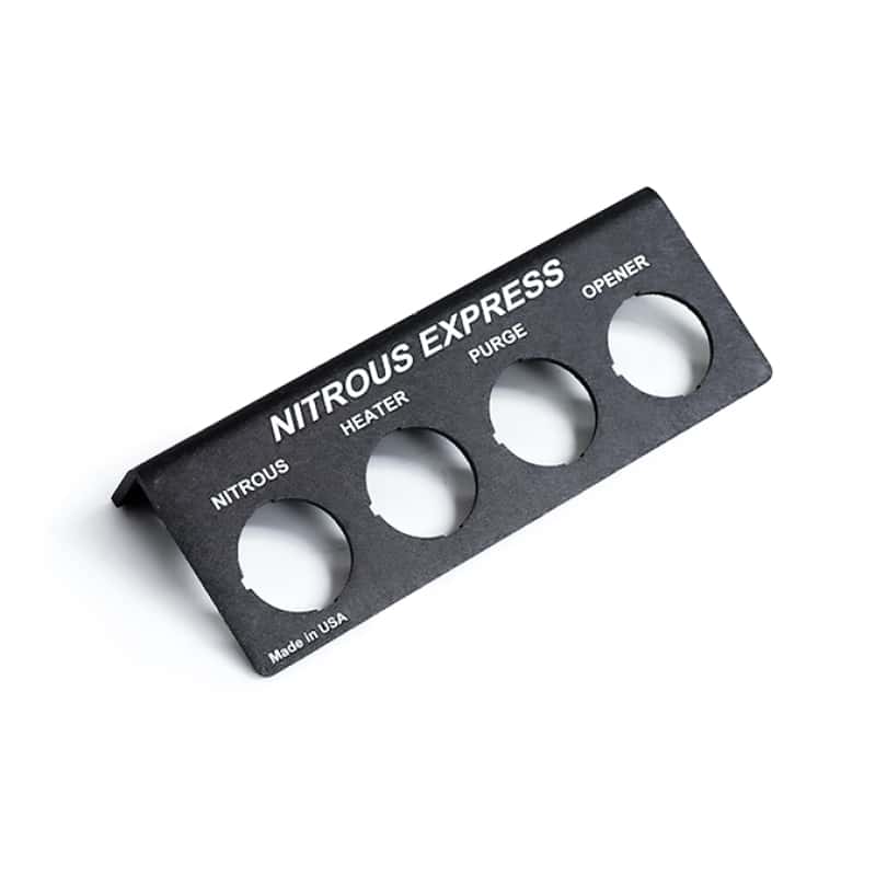 Nitrous Express — Nitrous Express Switch Panel Universal - Horizontal
Switch Panel - view 1