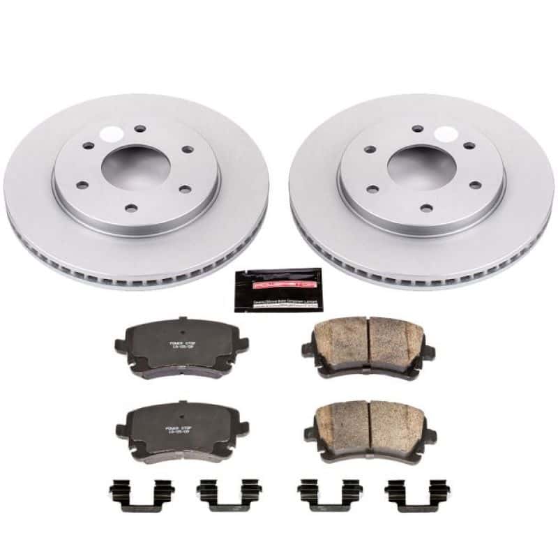 PowerStop — Power Stop 04-05 Infiniti QX56 Front Z17 Evolution Geomet Coated Brake Kit - view 1