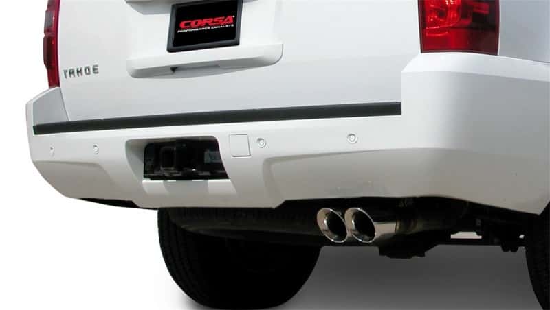 CORSA Performance — Corsa 2007-2008 Chevrolet Tahoe 5.3L V8 Polished Sport Cat-Back Exhaust
Exhaust - view 4