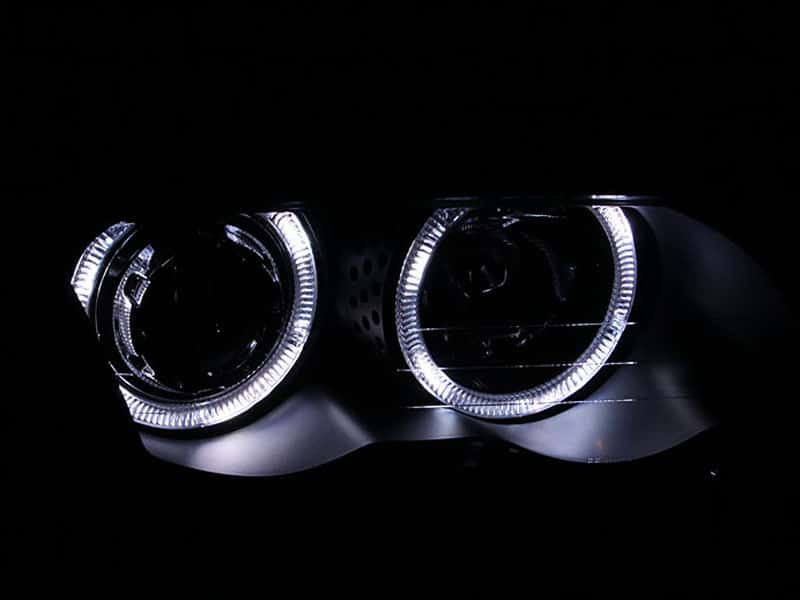 ANZO — ANZO 1999-2001 BMW 3 Series E46 Projector Headlights w/ Halo Black (CCFL)
Head Light Set
HdLtSet - view 6