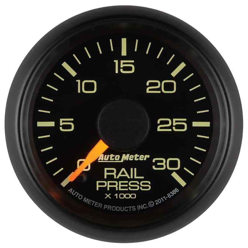 AutoMeter — Autometer Factory Match 52.4mm Digital Stepper Motor 0-30,000 PSI Diesel Fuel Rail Pressure Gauge
2" RAIL PRESS, 0-30K - view 10