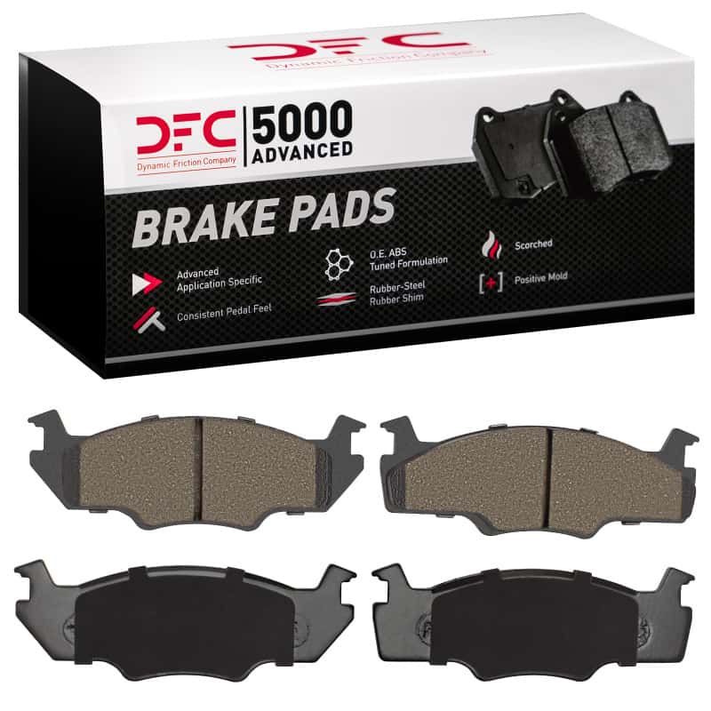 DFC — DFC 80-84 Volkswagen Rabbit/SCIROCCO Front 5000 Advanced Semi Metallic Brake Pads
DFC Brake Pad Set - view 1