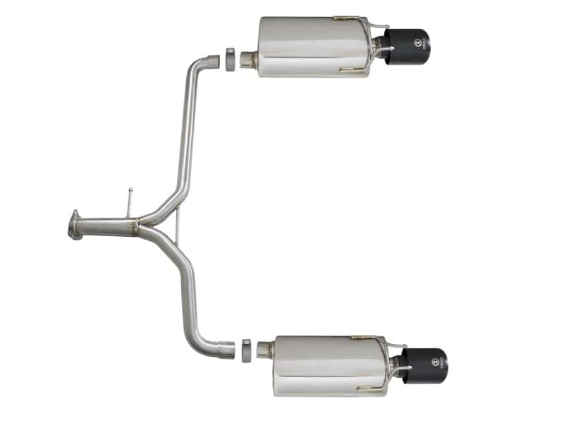 aFe — aFe Takeda 2.25-1.75in 304 SS Axle-Back Exhaust w/ Black Tips 13-17 Honda Accord Sport Sedan I4-2.4L
Axle-Back Exhaust - view 4