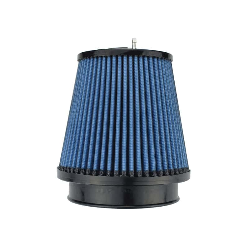 Injen — Injen NanoWeb Dry Air Filter 4.0 Flange w/ShurLok / 5.63 Base OD /6.0 Tall /4.0 Top w/Barb Fitting
Air Filter - view 1