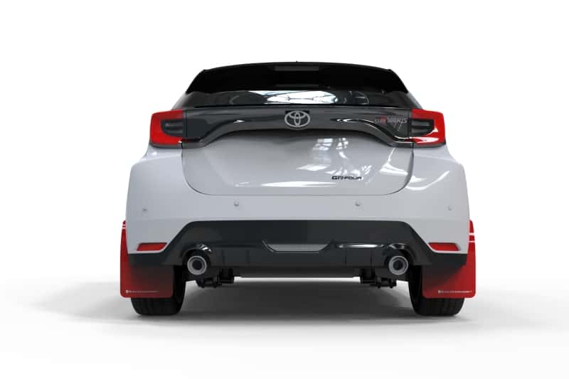 Rally Armor — Rally Armor 20-26 Toyota GR Yaris Red Mud Flap w/White Logo
Mud Flap - view 3