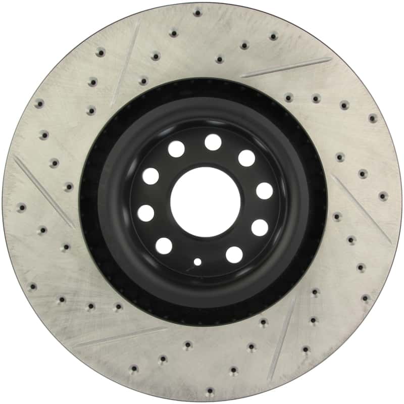Stoptech — StopTech 09 VW Passat CC / 06-09 Passat Slotted & Drilled Left Front Rotor
Disc Brake Rotor
Slot/Drill Rotor - view 5