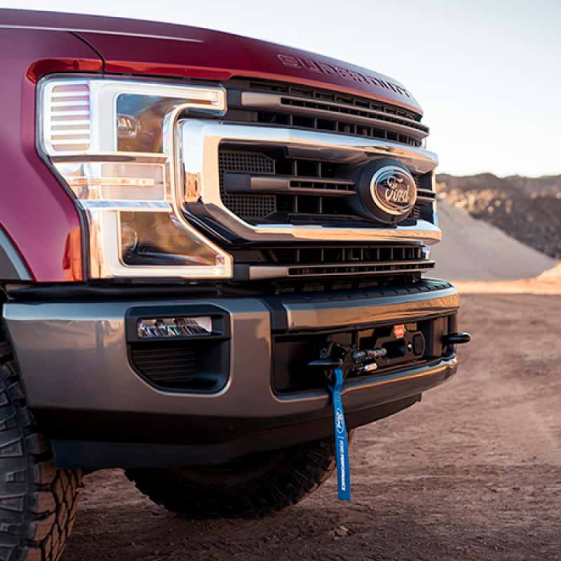 Ford Racing — Ford Racing 20-21 Super Duty WARN Winch Kit
Winch - view 2