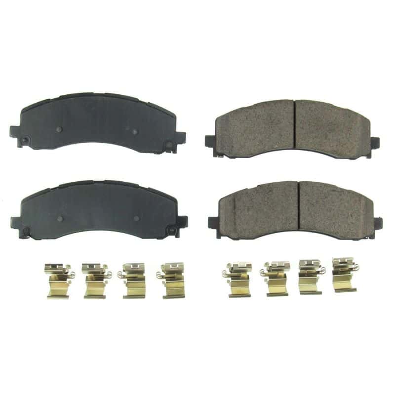 PowerStop — Power Stop 2019 Ram 2500 Rear Z17 Evolution Ceramic Brake Pads w/Hardware
Z17 Brake Pads - view 1