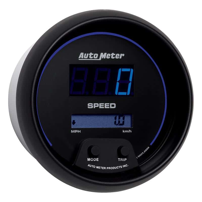 AutoMeter — Autometer Cobalt Digital 85.7mm Black Electric Programable Speedometer
3.4" SPD 120MPH CBD - view 4