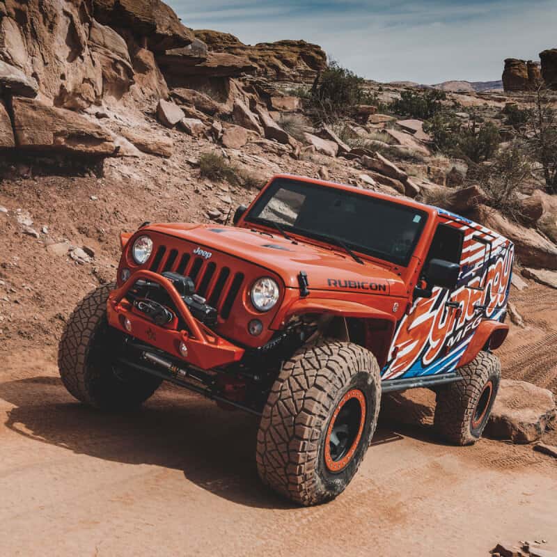 Synergy Mfg — Synergy 07-18 Jeep Wrangler JKU 4 DR 6.0in Lift Stage 4 Suspension System - view 2