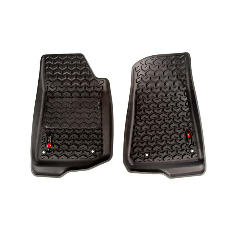Rugged Ridge — Rugged Ridge Floor Liner Front Black 2018-2020 Jeep Wrangler 2020 Gladiator JL / JT
OFFROAD_FLOORLINERS
Floor Mat Set - view 2