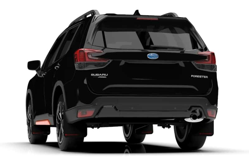 Rally Armor — Rally Armor 19-21 Subaru Forester Black UR Mud Flap w/ Red Logo
Mud Flap - view 2