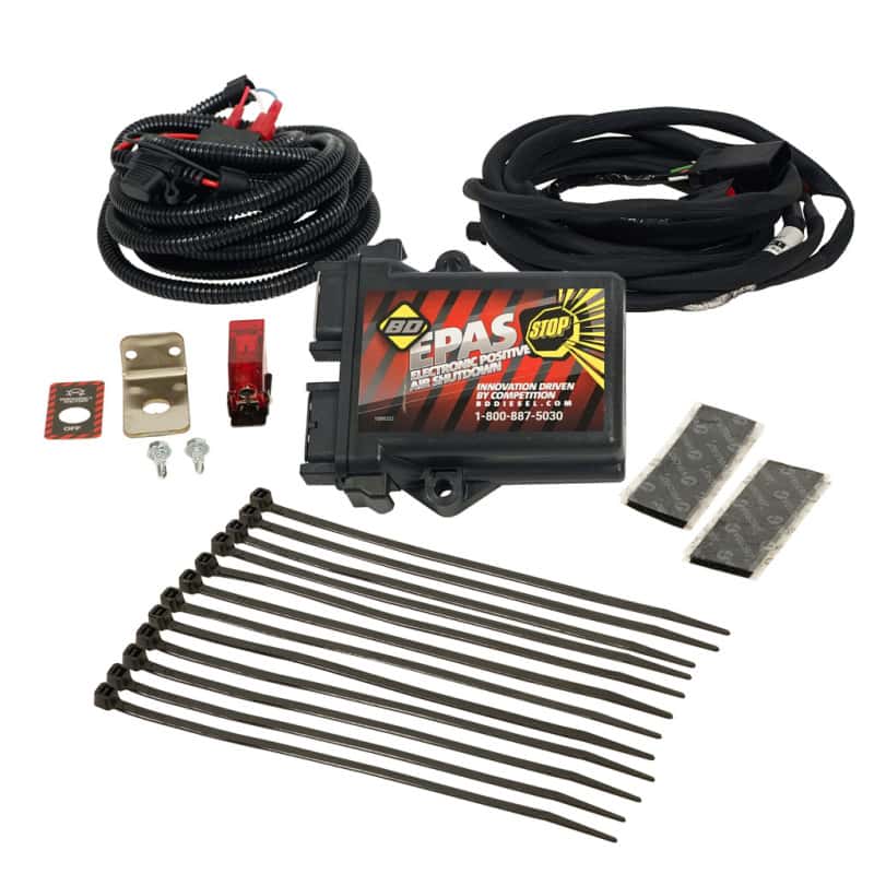 BD Diesel — BD Diesel 21+ Chevy/GM 3.0L Duramax E-PAS Positive Air Shut-Off Engine Kit
ENGINE SHUTDOWN KIT - view 2