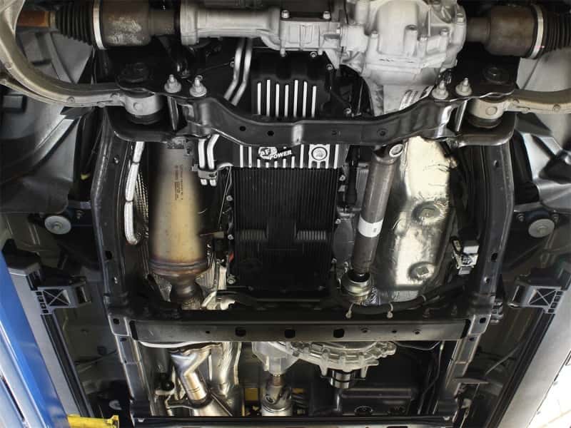 aFe — AFE Engine Oil Pan Black Machined; 14-16 Dodge RAM 1500 EcoDiesel 3.0L V6 (td)
Engine Oil Pan - view 6