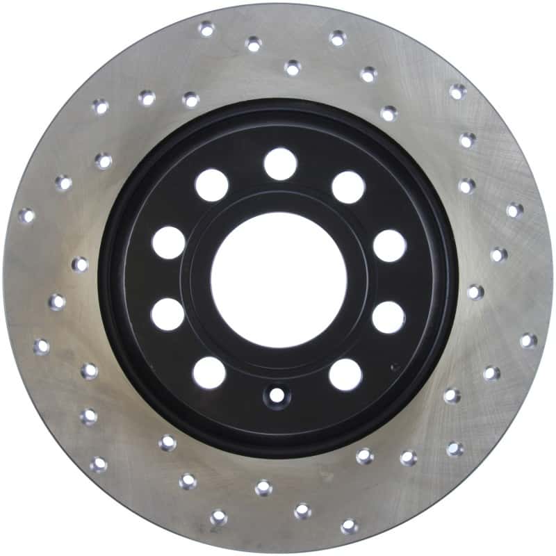 Stoptech — StopTech Drilled Sport Brake Rotor
Cross Drilled Rotor
Disc Brake Rotor - view 1
