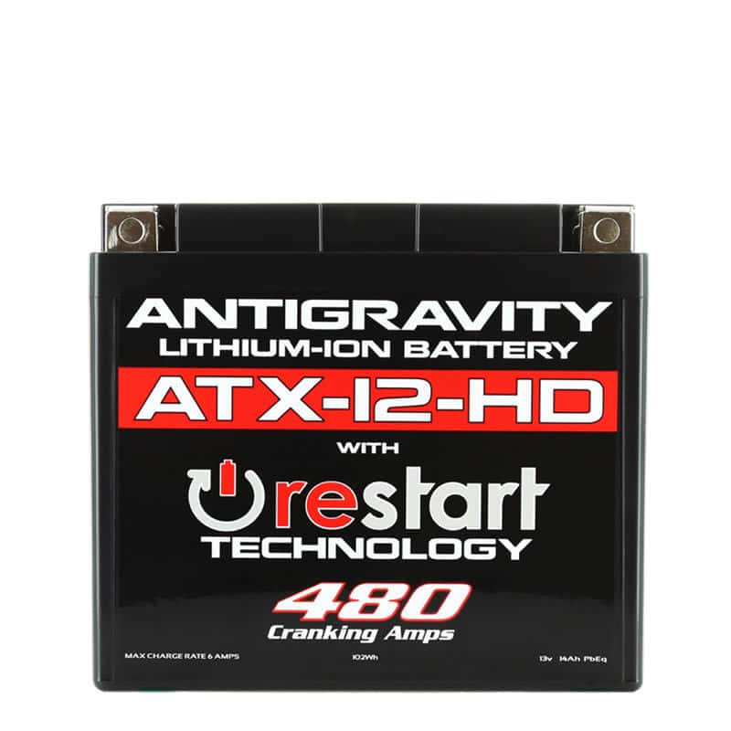 Antigravity Batteries — Antigravity YTX12 High Power Lithium Battery w/Re-Start - view 1