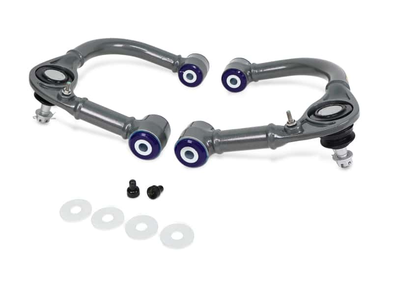 Superpro — SuperPro 03-09 Lexus GX470 / Toyota 4Runner Sport 4WD Front Upper Fixed Offset Control Arm Set
Fixed Offset UCA's - view 4