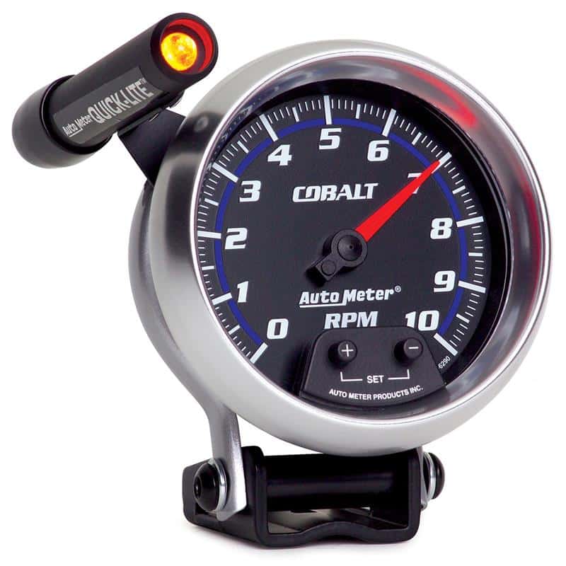 AutoMeter — Autometer Mini-Monster 10000RPM Pedestal Mount Tachometer
TACH 3.75" 10K MM CB - view 3