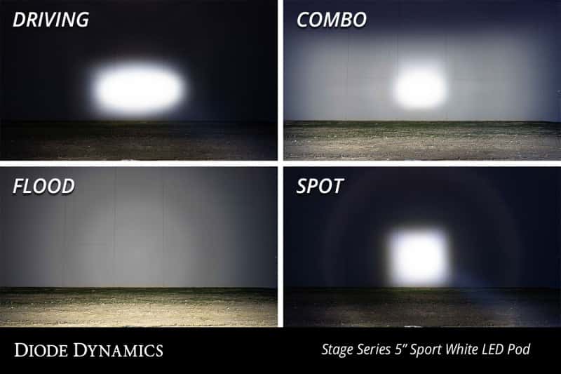 Diode Dynamics — Diode Dynamics SS5 LED Pod Sport - White Spot (Pair) - view 7
